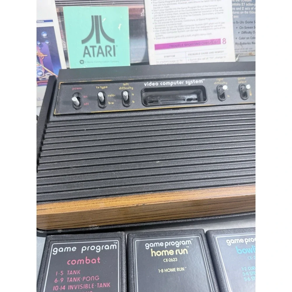 RARE Atari CX-2600 Video Computer System Game Console